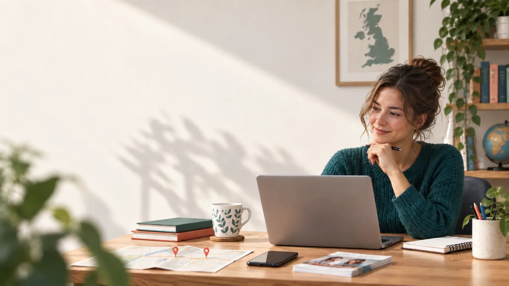 Tutor comparing directory listings, local search and community channels for advertising lessons in the UK