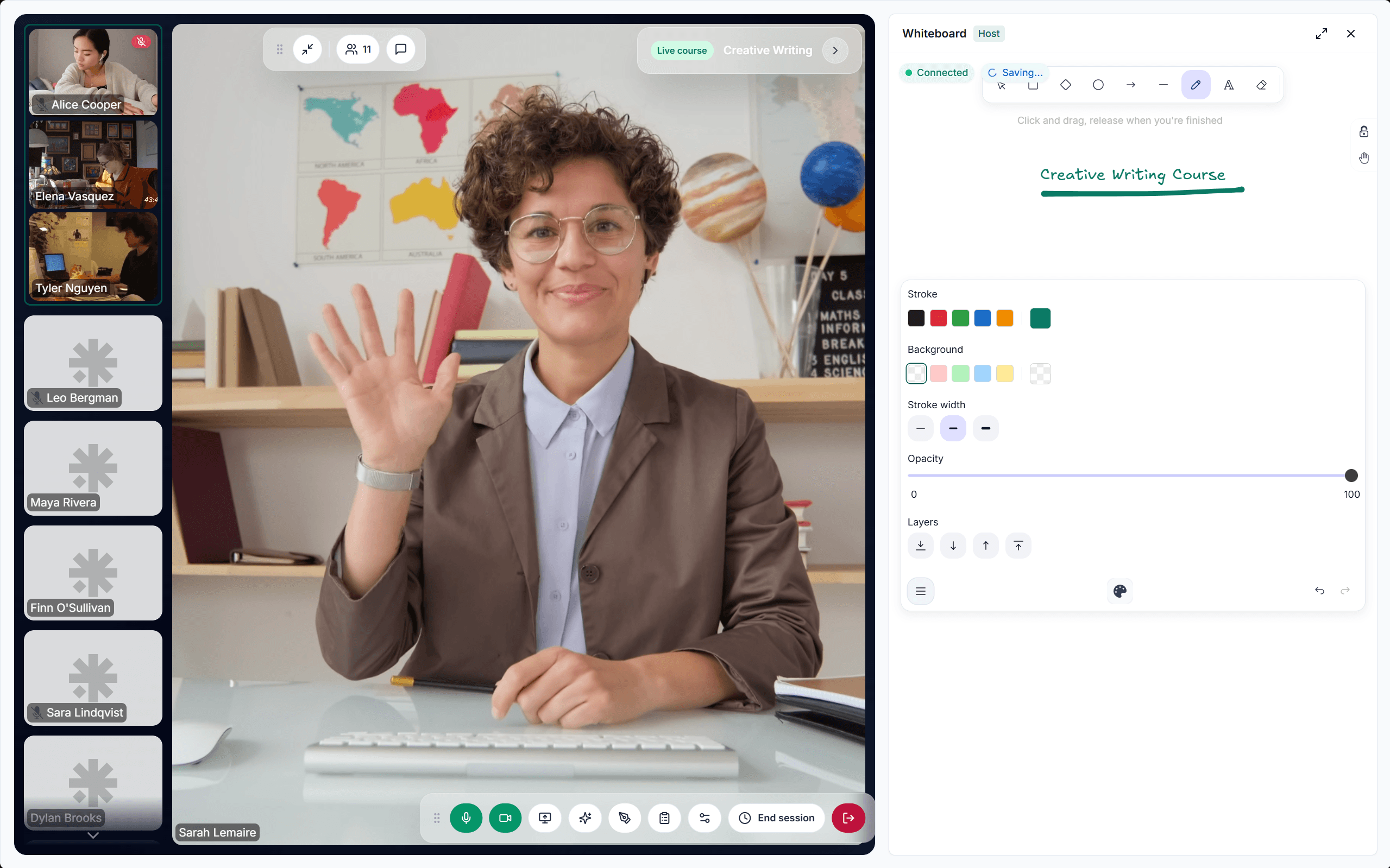 Live Session with Stage Model